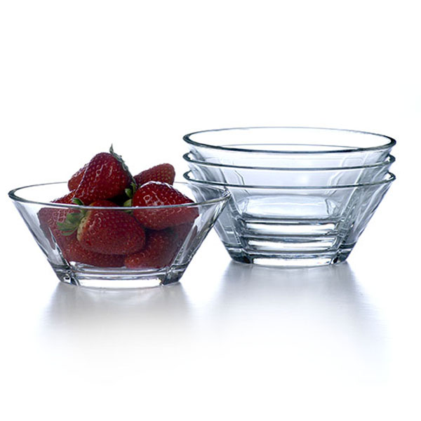 Red Vanilla Dessert Bowls