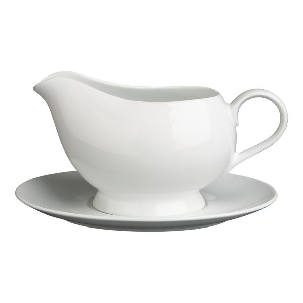 Red Vanilla Gravy Boat