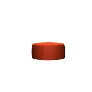 Footstool Orange Riola